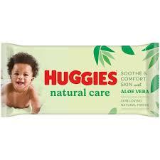 Huggies natural care baby wipes - Natural care  56s
