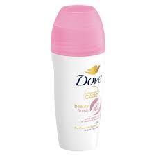Dove deodorant roll-on - 50mls beauty finish