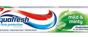 Aquafresh toothpaste mild & minty - 100mls