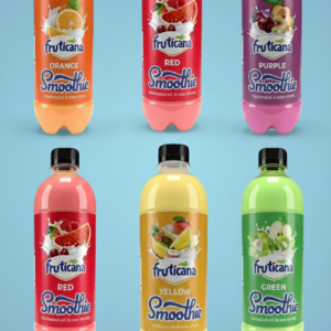 Fruiticana smoothie 12 pack- 500mls