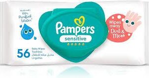Pampers baby wipes - sensitive 56s