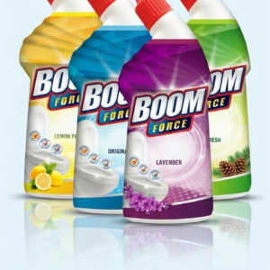 Boom force toilet cleaning gel - 750mls