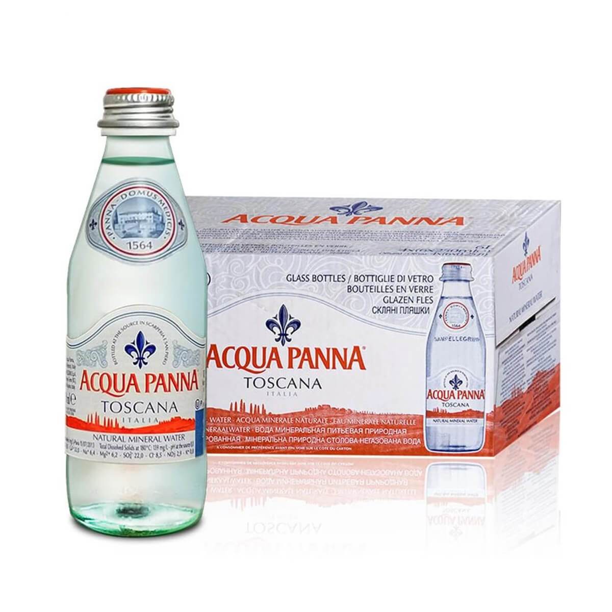Aqua Panna still water - glass bottle